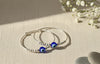 Sterling Silver Baby Nazariya Bangles (92.5 Chandi)