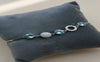 The Azure Horizon: 925 Sterling Silver Signature Bracelet