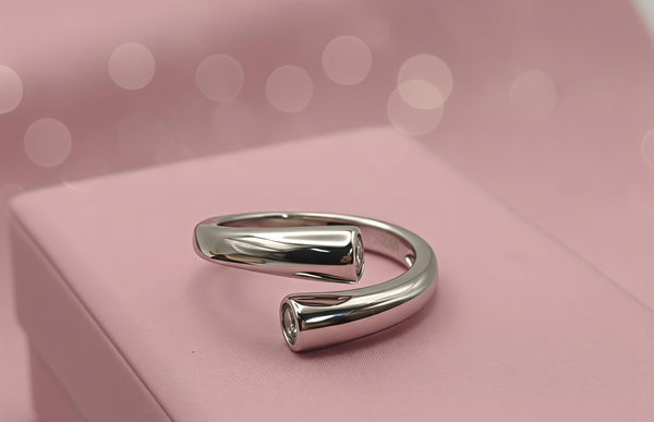 Timeless 925 Sterling Silver Wrap Ring