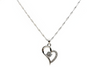 Elegant Heart Pendant Necklace (92.5 Sterling Silver)