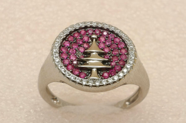 Orisil Jewels: Royal Purple Forest Signet Ring