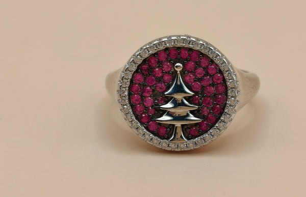 Orisil Jewels: Royal Purple Forest Signet Ring