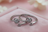 Elegant Sparkling Adjustable Toe Rings (Bichhiya)