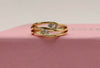 Elegant Wave Triple-Band Silver Ring