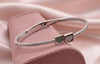 92.5 Silver Elevate your style with this exquisite Silver Open Cuff Bracelet