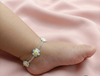 Little smiles 😊 Silver Anklet