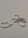 92.5 Sterling Silver Sleek Snake Chain