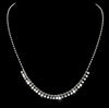 92.5 Sterling Silver Crystal Fancy Chain