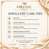 Orisil Jewels 925 Sterling Silver Adjustable Ring for Women | CZ Sparkling Design | BIS Hallmarked | Silver & Rose Gold Colour | Gift for Women and Girls