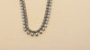 92.5 Sterling Silver Crystal Fancy Chain