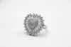 Orisil Jewels Heart-in-Bloom Statement Ring – 92.5 Sterling Silver