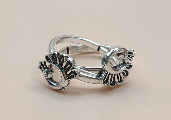 Designer Silver Toe Rings (92.5 Purity)