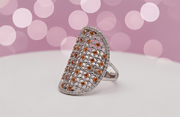 Orisil Jewels™ | 92.5 Sterling Silver Statement Ring