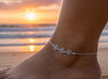 Exquisite 92.5 Sterling Silver Medallion Anklet 💎✨